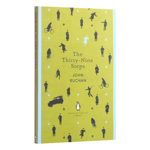 英文原版小说 The Thirty-Nine Steps三十九级台阶The English Library 英文版