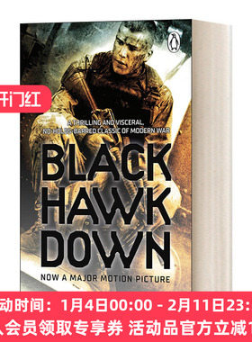 黑鹰坠落 英文原版小说 Black Hawk Down 马克·博登 英文版 进口英语原版书籍