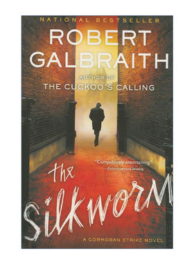 英文原版 The Silkworm 神探斯特莱克系列2 蚕 英文版 进口英语原版书籍