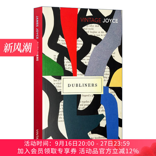 英文原版 Dubliners 都柏林人 詹姆斯·乔伊斯 vintage经典系列 英文版 进口英语原版书籍