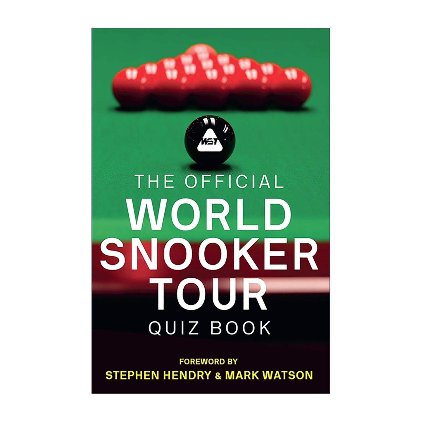 英文原版 The Official World Snooker Tour Quiz Book 斯诺克主题问答书 斯诺克爱好者的终极知识挑战 英文版 进口英语原版书籍