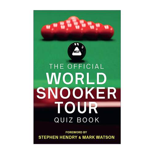 英文原版 The Official World Snooker Tour Quiz Book 斯诺克主题问答书 斯诺克爱好者的终极知识挑战 英文版 进口英语原版书籍