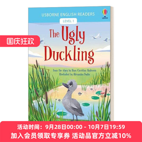 英文原版 English Readers Level 1 The Ugly Duckling 分级阅读1 丑小鸭 英文版 进口英语原版书籍