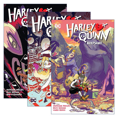 英文原版 Harley Quinn 哈莉·奎茵系列1-3册 DC漫画 Stephanie Nicole Phillips 英文版 进口英语原版书籍