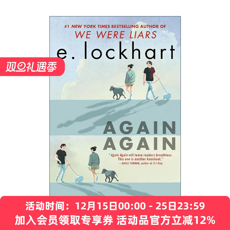 英文原版 Again Again 再一次 We Were Liars说谎的人作者E. Lockhart 英文版 进口英语原版书籍