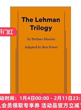 英文原版 The Lehman Trilogy 雷曼兄弟三部曲 雷曼三幕剧 戏剧 斯特凡诺·马西尼 英文版 进口英语原版书籍
