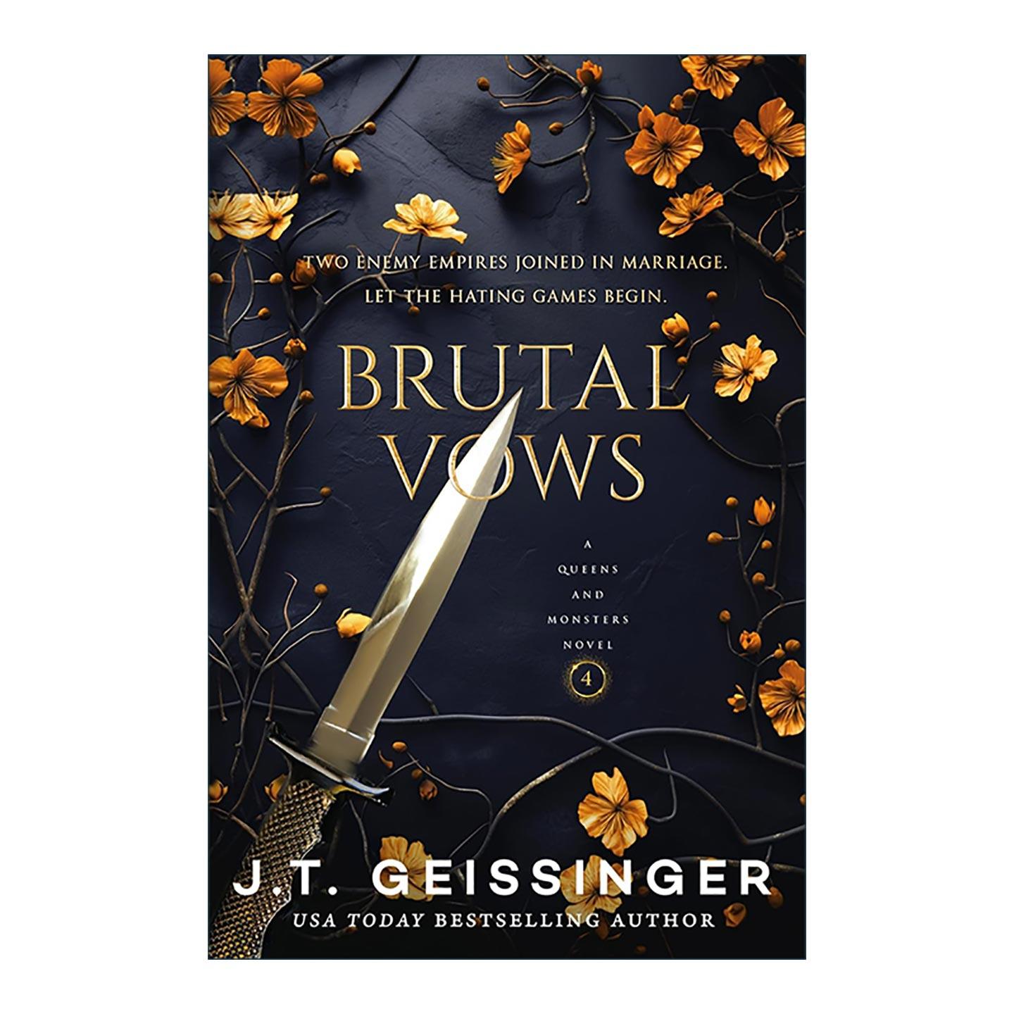 英文原版 Brutal Vows 残酷誓言 女王与野兽系列 Queens and Monsters 英文版 进口英语原版书籍