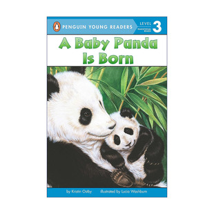 Panda Penguin 英文原版 Baby 英文版 书籍 熊猫宝宝出生啦 Readers Young Born 进口英语原版 Level
