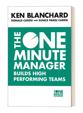 一分钟经理人 英文原版 The One Minute Manager Builds High Performing Teams 打造高效团队 情境领导的四种风格 英文版进口书