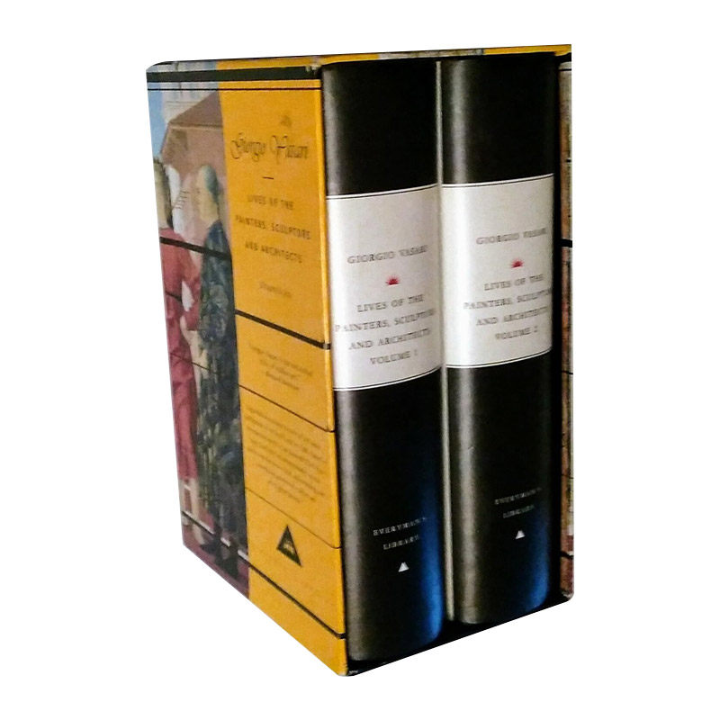 意大利艺苑名人传 英文原版 Lives Of The Painters Boxed Set 乔尔乔·瓦萨里 Everyman精装收藏版 英文版 进口英语原版书籍