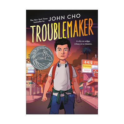 英文原版 Troublemaker 麻烦制造者 演员约翰·赵 John Cho 英文版 进口英语原版书籍