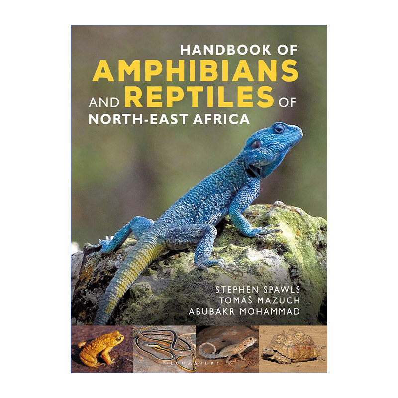 非洲东北部两栖爬行动物手册英文原版 Handbook of Amphibians and Reptiles Northeast Africa精装英文版进口英语原版书籍