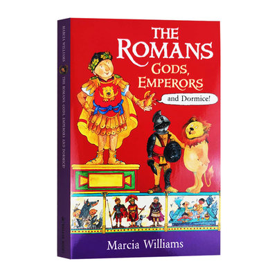 罗马诸神与帝国的故事 英文原版 The Romans Gods Emperors and Dormice 图话经典 小学生英语课外阅读古典神话传说历史书籍英文版