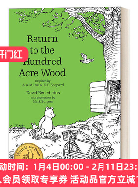 回到百亩森林 英文原版 Return to the Hundred Acre Wood 精装 Winnie-The-Pooh – Classic Editions 英文版 进口英语原版书籍