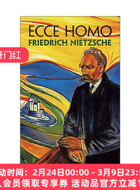 英文原版 Ecce Homo 瞧，这个人 人如何成其所是 看哪这人 尼采自述 哲学 英文版 进口英语原版书籍