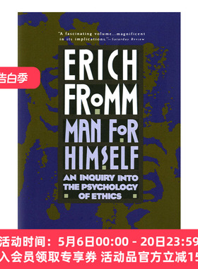 英文原版 Man for Himself 自我的追求 伦理学的心理学探究 英文版 进口英语原版书籍