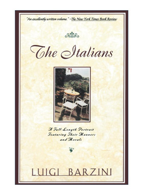 意大利人  英文原版 Italians 路易吉 巴尔齐尼 英文版 进口英语原版书籍
