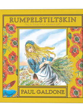 侏儒怪 英文原版 Rumpelstiltskin 格林童话 Paul Galdone经典故事精装绘本 汪培珽书单 英文版 进口英语原版书籍