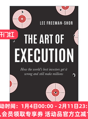 英文原版 The Art of Execution 执行的艺术 优秀的投资者如何在犯错后仍能赚到数百万美元 英文版 进口英语原版书籍