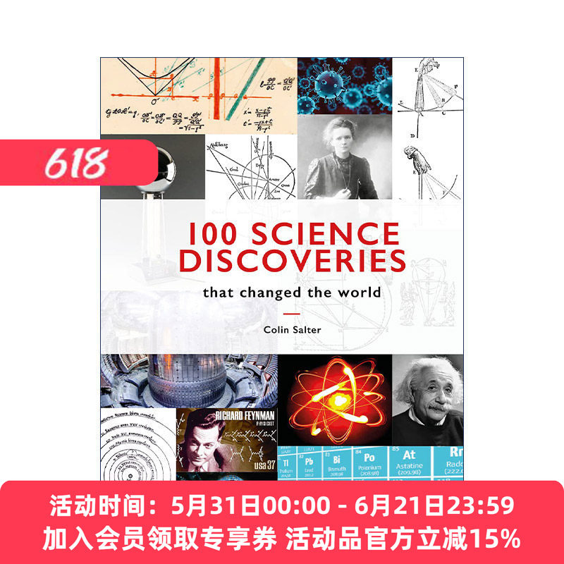 英文原版 100 Science Discoveries That Changed The World 改变世界的100个科学发现 科学故事集精装 英文版 进口英语原版书籍