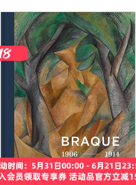 英文原版 Georges Braque 1906 - 1914 Inventor of Cubism 乔治·布拉克 立体派创造者 艺术绘画画册精装英文版进口英语原版书籍