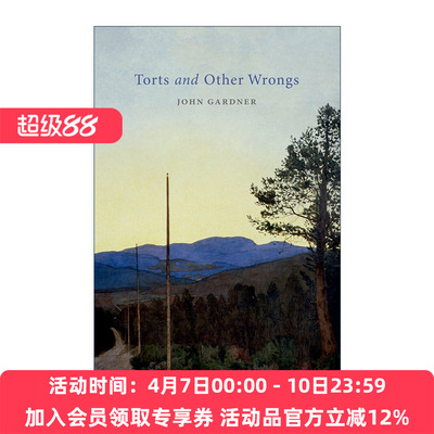 英文原版 Torts and Other Wrongs 侵权与其他错误 约翰·加德纳 侵权法专著 英文版 进口英语原版书籍