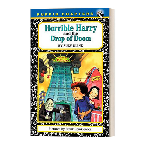 英文原版 Horrible Harry 09 Horrible Harry and the Drop of Doom 可怕的哈里系列9 儿童章节桥梁书 Suzy Kline 英文版 进口书籍