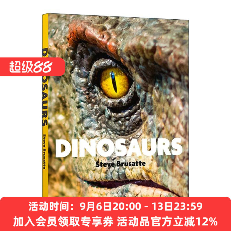 英文原版 Dinosaurs 恐龙 古生物图册精装 史蒂夫·布鲁萨特 英文版 进口英语原版书籍