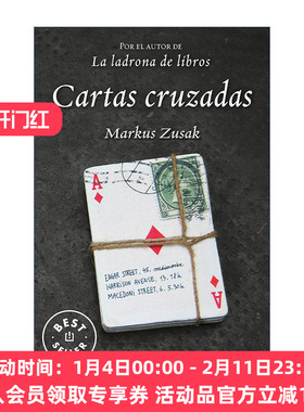 西班牙语原版 Cartas Cruzadas I Am the Messenger 传信人 西班牙语版 普林兹银奖 偷书贼作者Markus Zusak 进口原版书籍