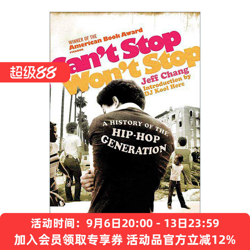 停不下来 英文原版 Can't Stop Won't A History of the Hip-Hop Generation 嘻哈音乐的历史 英文版 进口英语原版书籍