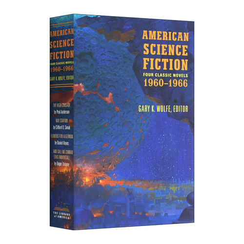 美国科幻小说 英文原版小说 American Science Fiction 1960-1966年四部经典小说 精装 英文版 进口英语原版书籍