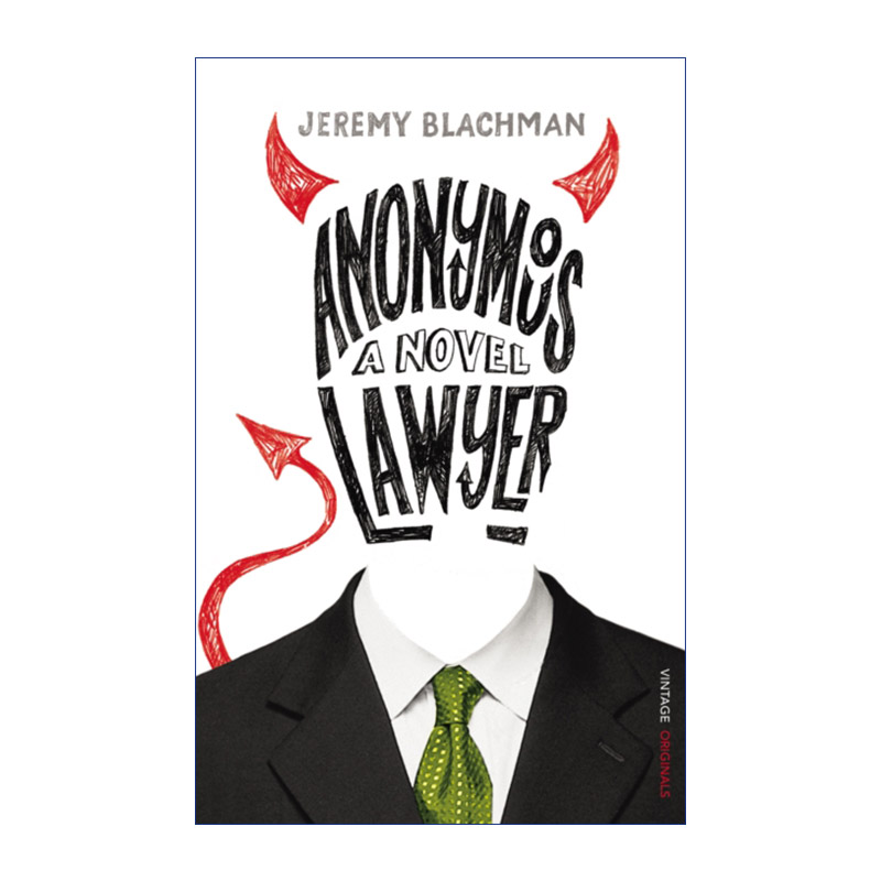 匿名律师博客  英文原版 Anonymous Lawyer Jeremy Blachman小说 英文版 进口英语原版书籍