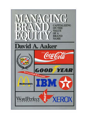 管理品牌资产  英文原版 Managing Brand Equity 精装 品牌三部曲 管理大师戴维阿克 David A Aaker 英文版 进口英语原版书籍