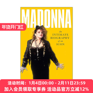 英文原版 Madonna 麦当娜 一个偶像60岁的私密传记 J.兰迪·塔拉博雷利 J. RandyTaraborrelli 英文版 进口英语原版书籍