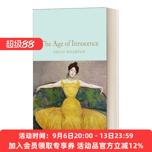 英文原版 The Age of Innocence  麦克米伦收藏馆系列 纯真年代 英文版 进口英语原版书籍