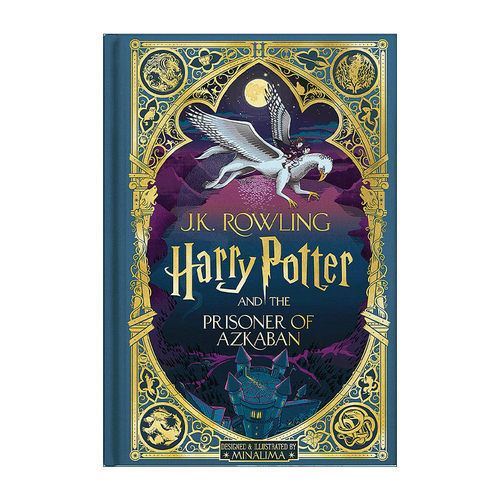 英文原版 Harry Potter and the Prisoner of Azkaban: MinaLima Edition 哈利波特与阿兹卡班的囚徒 哈3 精装立体互动书 美版