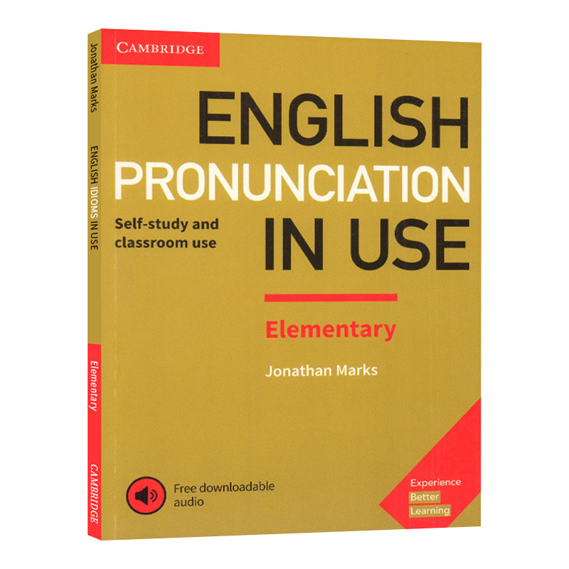 英语发音初级 英文原版 English Pronunciation in Use Elementary Book 附电子音频 英文版 进口英语原版书籍