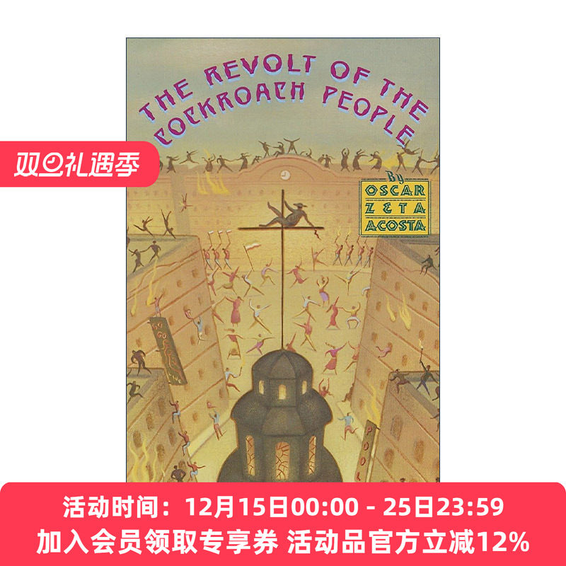英文原版 The Revolt of the Cockroach People 蟑螂人的抵抗 一只棕色水牛的自传续集 Oscar Zeta Acosta 英文版进口英语原版书籍