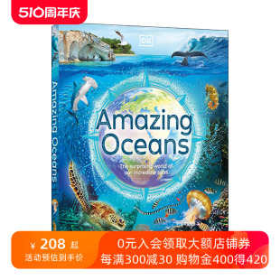 神奇的海洋  英文原版 Amazing Oceans 令人惊叹的海洋世界 DK神奇地球系列 儿童科普百科精装 英文版 进口英语原版书籍