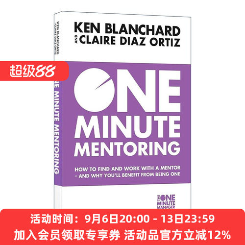 英文原版 One Minute Mentoring 一分钟指导 导师 职业发展和终身成长 肯?布兰佳 英文版 进口英语原版书籍