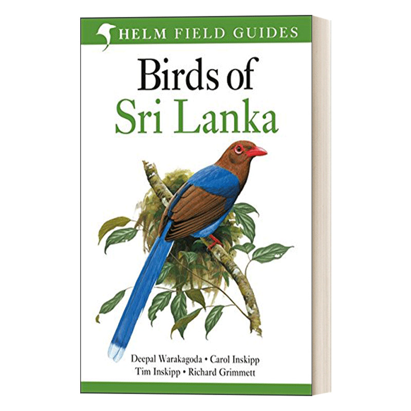 英文原版 Birds of Sri Lanka斯里兰卡鸟类图鉴英文版进口英语原版书籍-封面