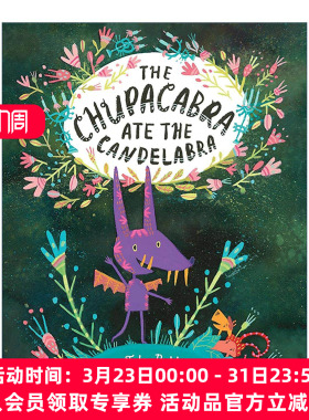 英文原版 The Chupacabra Ate the Candelabra 卓柏卡布拉吃掉了大烛台 美洲传说怪物故事改编 儿童精装绘本 Marc Tyler Nobleman