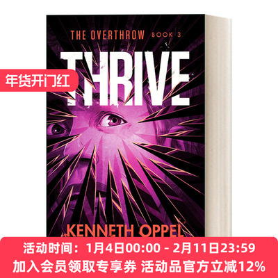 英文原版 Thrive The Overthrow 03 击败系列3 繁荣 儿童科幻冒险小说 普林兹奖得主Kenneth Oppel 英文版 进口英语原版书籍