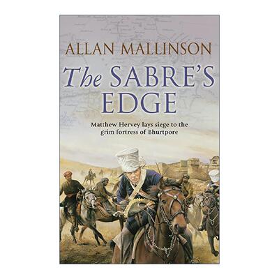英文原版 The Sabre's Edge 马修·赫维小说5 追击阴影 Allan Mallinson经典英国骑兵小说 英文版 进口英语原版书籍