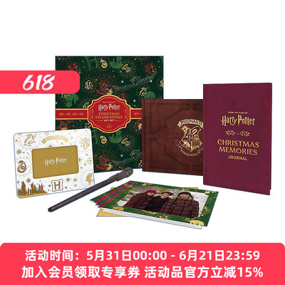 英文原版 Harry Potter Christmas Celebrations Gift Set 哈利波特圣诞庆祝礼包套装 英文版 进口英语原版书籍