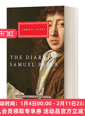 华研原版 塞缪尔·佩皮斯日记选 英文原版 Samuel Pepys The Diaries Everyman精装版 英文版 进口英语原版书籍