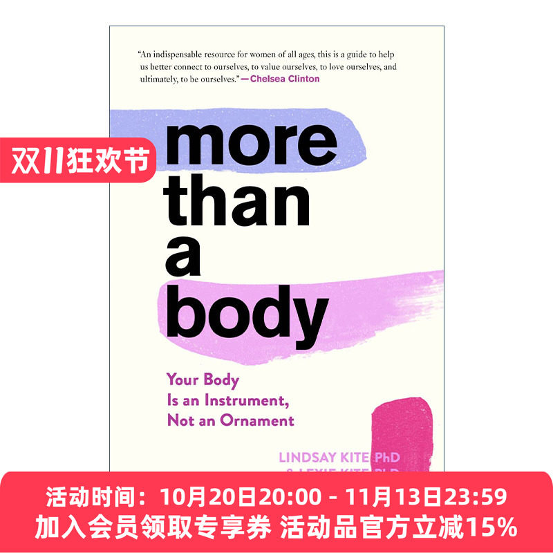 不仅仅是一个身体 英文原版 More Than a Body 重新定义美丽 善待自己 英文版 进口英语原版书籍