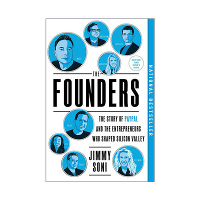 英文原版 The Founders 创始人 硅谷企业家的故事 Jimmy Soni 英文版 进口英语原版书籍