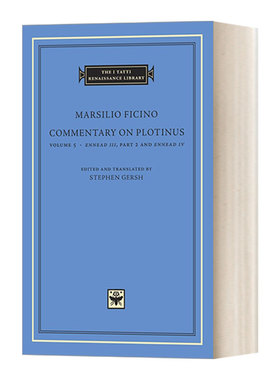 普罗提努斯评注 卷5  英文原版 Commentary on Plotinus  Volume 5塔蒂文艺复兴丛书 英文版 进口英语原版书籍