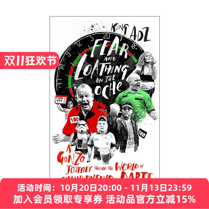 英文原版 Fear and Loathing on the Oche 飞镖上的恐惧与厌恶 穿越世界飞镖锦标赛的奇异之旅 英文版 进口英语原版书籍
